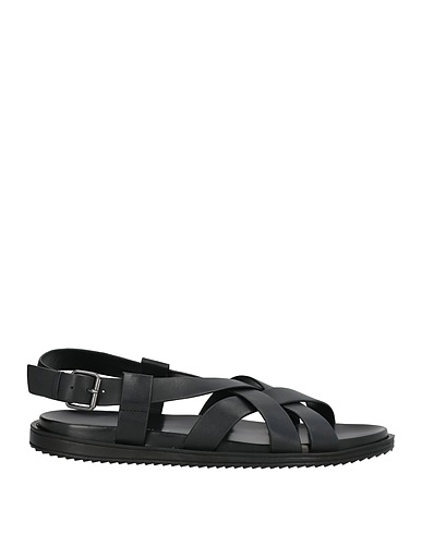 CERRUTI 1881 Sandals Black 100% Cow leather