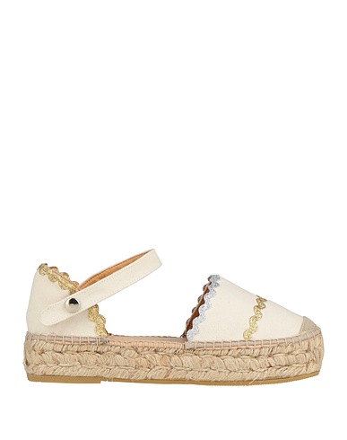 MYCHALOM Espadrilles Beige Textile fibres