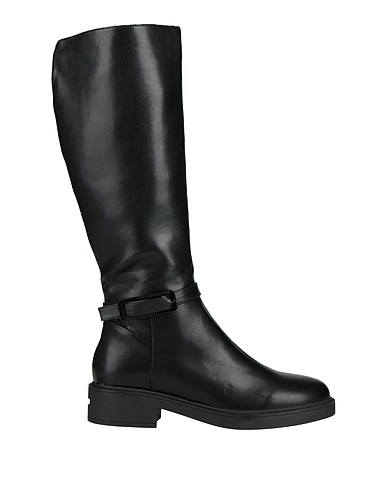 ROCCOBAROCCO Boots Black Textile fibres