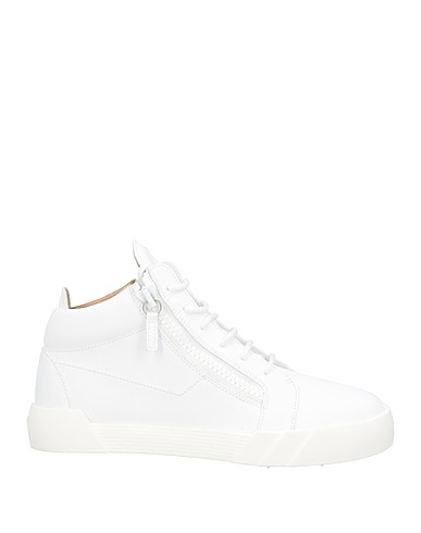 GIUSEPPE ZANOTTI Sneakers White Textile fibers