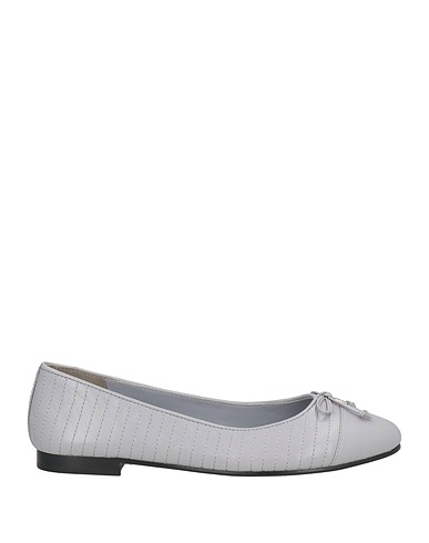 TORY BURCH Ballet flats Grey Goat skin
