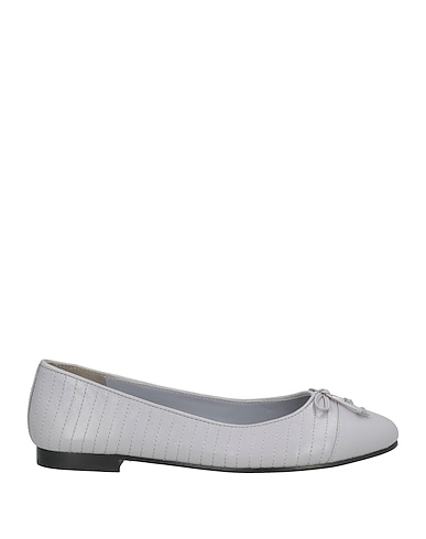 TORY BURCH Ballet flats GRIGIO Goat skin