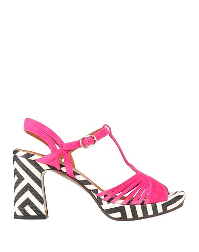 CHIE MIHARA Sandals Magenta Leather