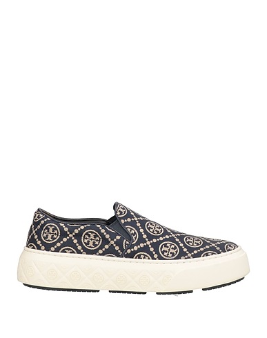 TORY BURCH Sneakers Midnight blue Textile fibres