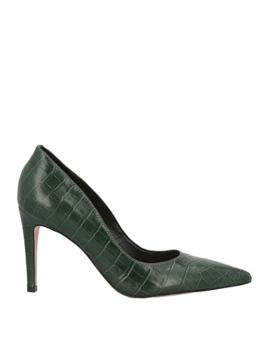 D★KATE Pumps Dunkelgrün Leder
