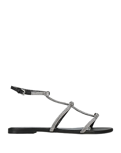 NINALILOU Sandals Black Leather