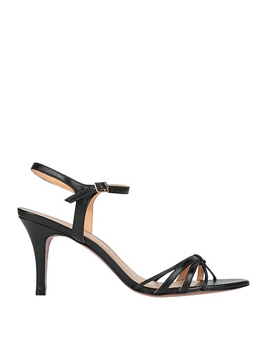 D★KATE Sandals Black Leather