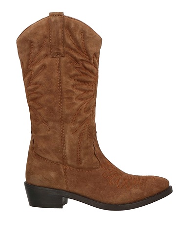 EMANUÉLLE VEE Boots Light brown Leather