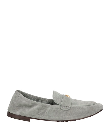 TORY BURCH Loafers Slate blue Leather