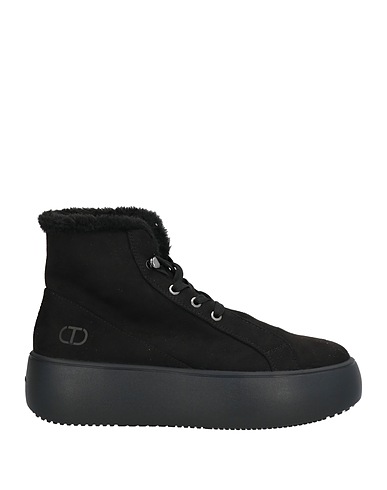TWINSET Ankle boot FESSURA X TWINSET
 Black 100% Polyester