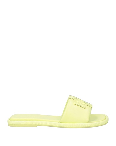 TORY BURCH Sandals Lime green Leather