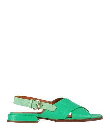 CHIE MIHARA Sandals Green Leather