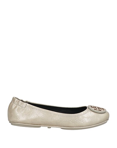 TORY BURCH Ballet flats Light grey Leather