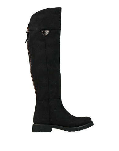 LAURA BIAGIOTTI Boots Black Textile fibres
