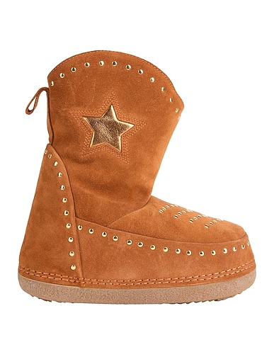INUIKII Ankle boot Brown Leather, Shearling