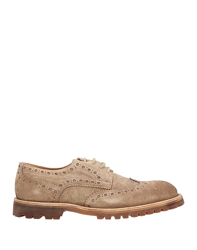CORVARI Laced shoes Sand Leather