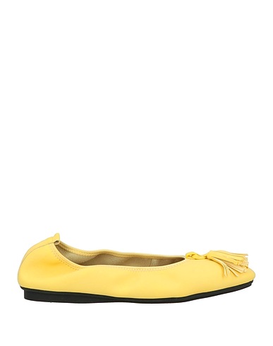 TOSCA BLU Ballet flats STUDIO Yellow Leather