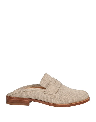 MAISON MARGIELA Mules and clogs Beige Textile fibers