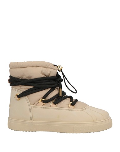 INUIKII Ankle boot Beige Textile fibers