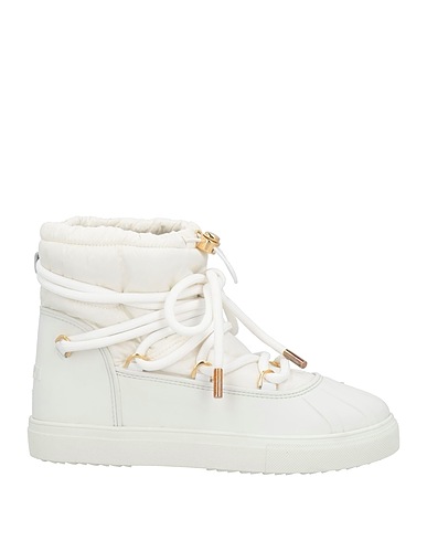 INUIKII Ankle boot White Textile fibres