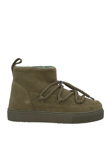 INUIKII Ankle boot Military green Leather