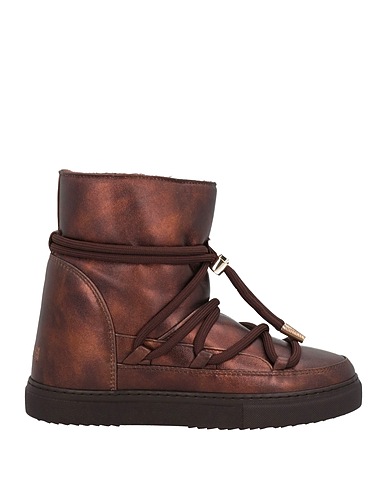 INUIKII Ankle boot Bronze Leather, Shearling