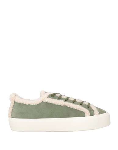INUIKII Sneakers Sage green Leather, Textile fibres