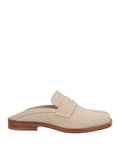 MAISON MARGIELA Mules and clogs Beige Textile fibres