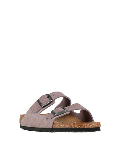 BIRKENSTOCK Sandals Taupe Leather