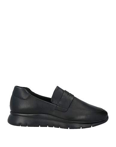 FRAU Loafers Black Leather