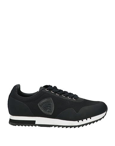 BLAUER. Sneakers Μαύρο Ίνες υφασμάτων