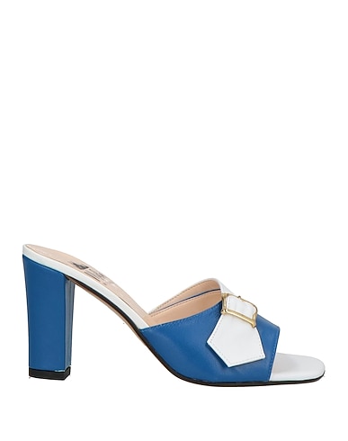 MILÙ MILANO Sandals Blue Leather
