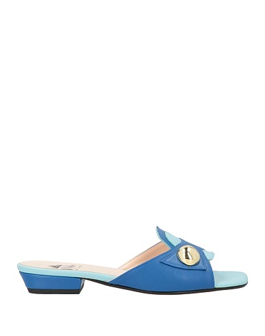 MILÙ MILANO Sandals Blue Leather