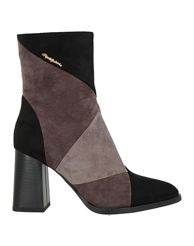 GAI MATTIOLO Ankle boot LOVE TO LOVE Black Textile fibers