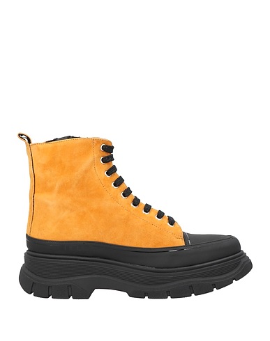 NCUB Полусапоги и высокие ботинки Охра Кожа