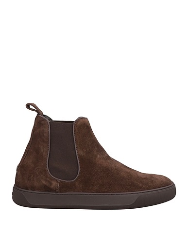 MONCLER Ankle boot Dark brown Leather
