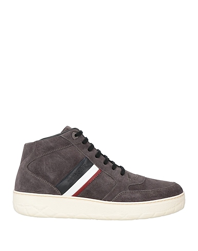 MONCLER Sneakers Charcoal Leather