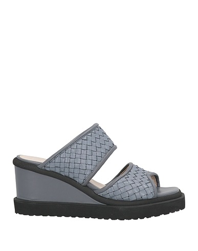 PATRIZIA BONFANTI Sandals Grey Leather