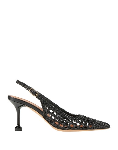 OVYÉ Court Black Leather