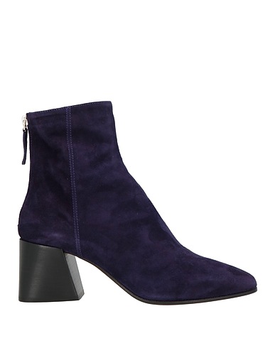 POMME D'OR Ankle boot Purple Leather