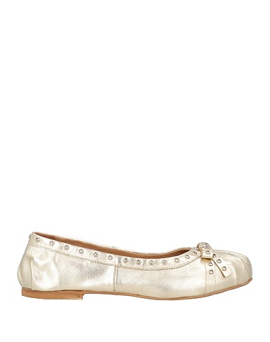 DIVINE FOLLIE Ballet flats Platinum Leather