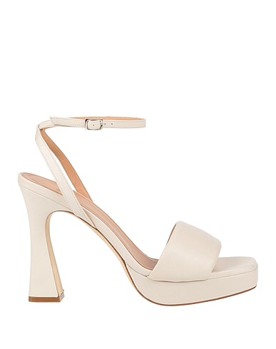 CHANTAL 1962 Sandals Off white Goat skin