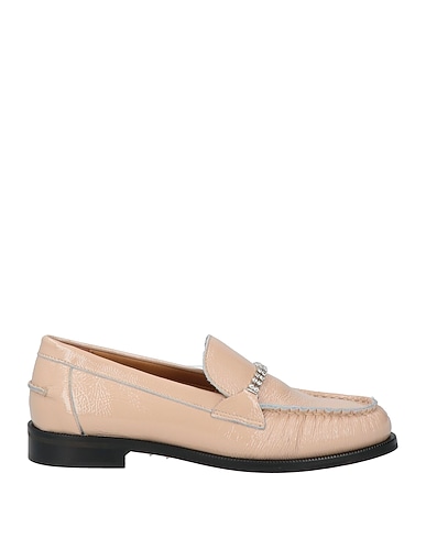 DIVINE FOLLIE Loafers Light pink Leather