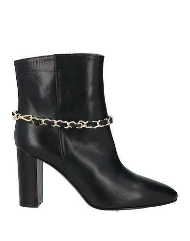 VIA ROMA 15 Ankle boot Black Leather