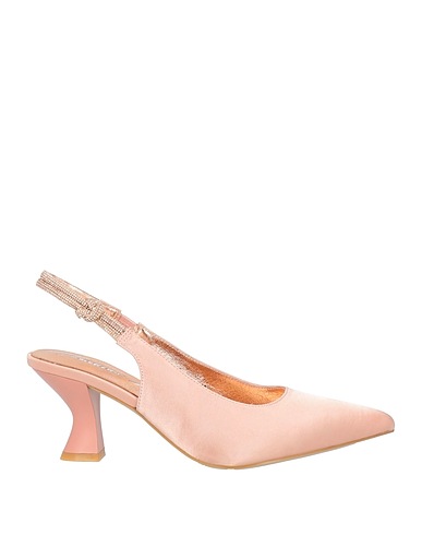 LUCIANO BARACHINI Pump Blush Textile fibers