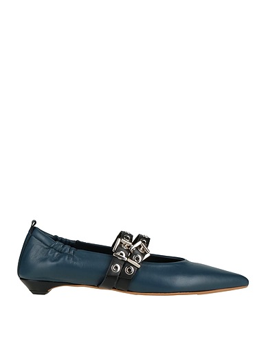 DIVINE FOLLIE Schuhe Marineblau Leder
