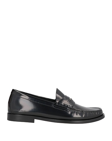 BURBERRY Loafers Black Leather