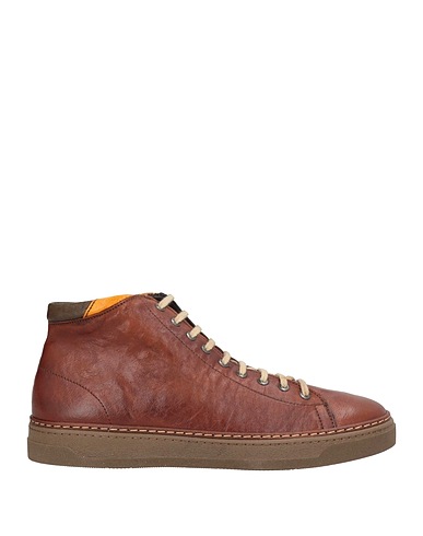 EXTON Sneakers Brown Leather