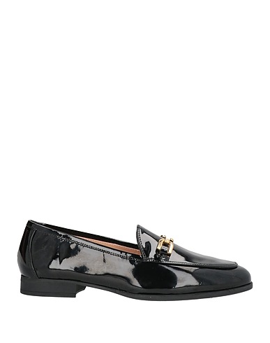 UNISA Loafers Black Leather