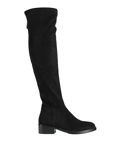 LUCIANO BARACHINI Boots Black Textile fibers